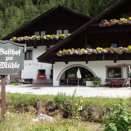 Gasthof Zur Muehle Leutasch Exterior foto